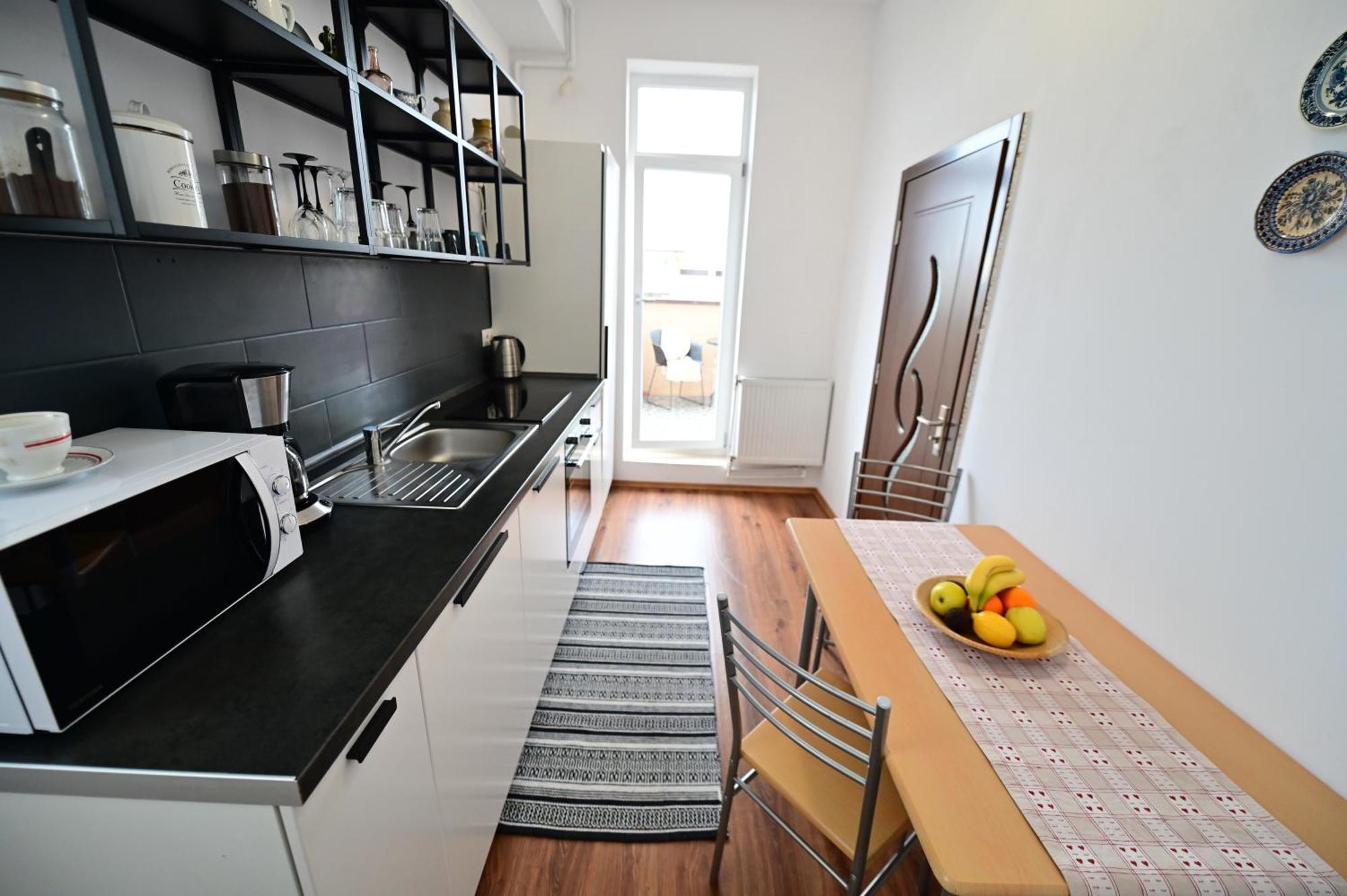 Ferienwohnung Penthouse 25 Hermannstadt Exterior foto
