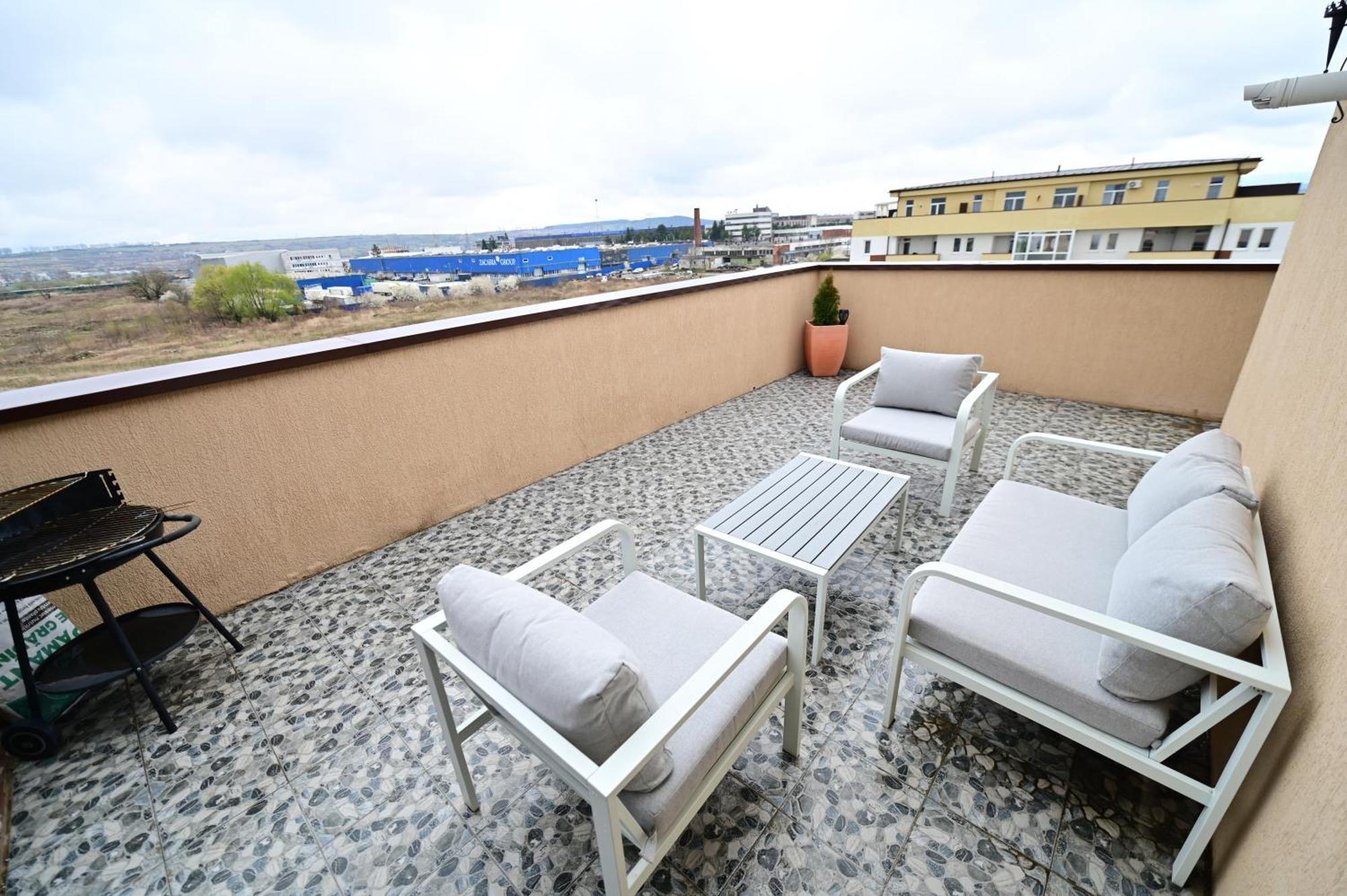 Ferienwohnung Penthouse 25 Hermannstadt Exterior foto